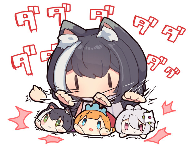 おそろしく速い手刀 ねこだーそん さんのイラスト ニコニコ静画 イラスト