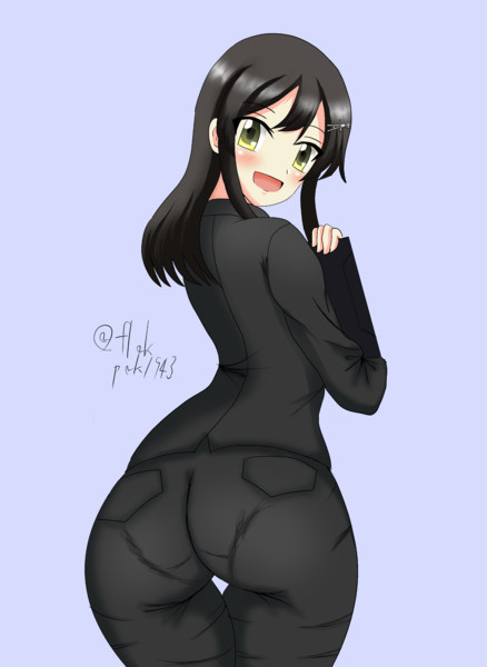 パンツスーツol親潮ちゃん ウインフラック さんのイラスト ニコニコ静画 イラスト