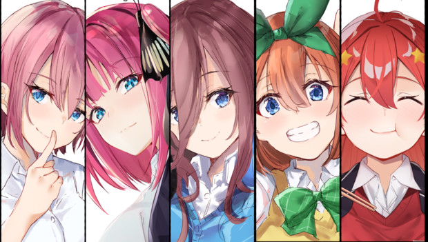 五等分の花嫁 たぴおか さんのイラスト ニコニコ静画 イラスト