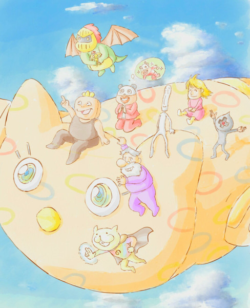 いい大人達祝10周年のイラスト る系ポポキオン さんのイラスト ニコニコ静画 イラスト