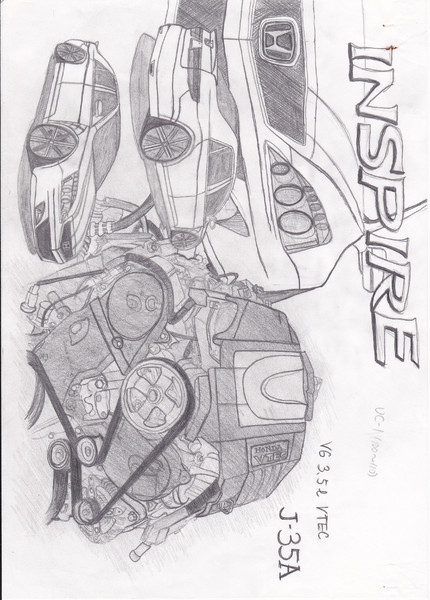 Honda Inspire Uc１ カスタム S500 S600 S800 さんのイラスト ニコニコ静画 イラスト