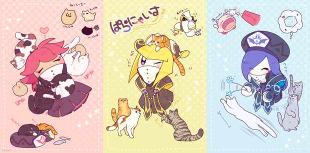 三魔官と猫ぱらだいす ハルネ さんのイラスト ニコニコ静画 イラスト