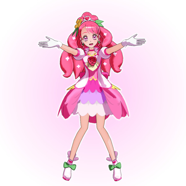 重なる二つの花 キュアグレース Ykihp さんのイラスト ニコニコ静画 イラスト