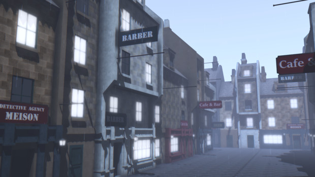 便利なストリート Mmdステージ配布あり Cyalon さんのイラスト ニコニコ静画 イラスト