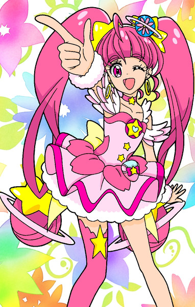 キュアスター 塗り絵2 空島葵 あおいはん さんのイラスト ニコニコ静画 イラスト