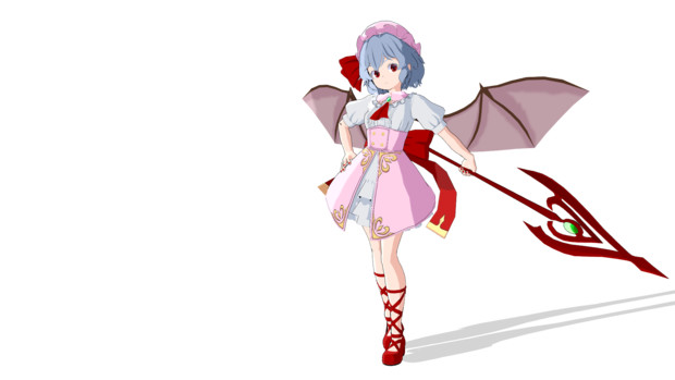 魔王嬢 レミリア スカーレット Mmdモデル 魔王 さんのイラスト ニコニコ静画 イラスト