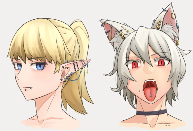 ファンタジーピアスガール キッサコ さんのイラスト ニコニコ静画 イラスト