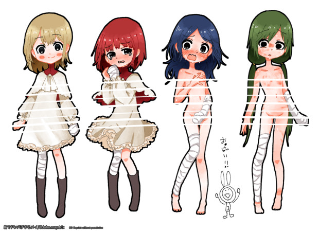 おりきゃら子 島でドンパチするメイ さんのイラスト ニコニコ静画 イラスト