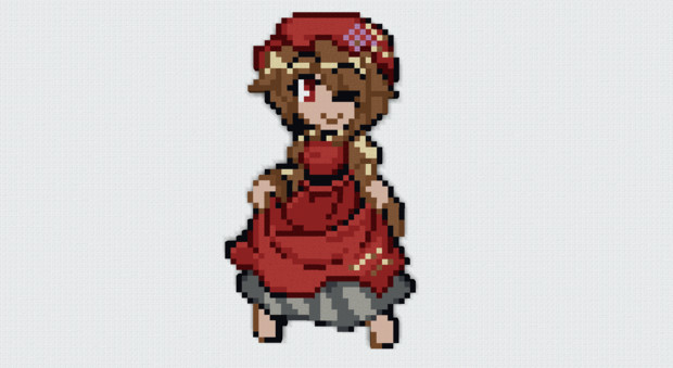 Minecraft 1 14 4 キャラのみ No 042 みのりこ 東方人形劇 十六夜 霊魔 さんのイラスト ニコニコ静画 イラスト