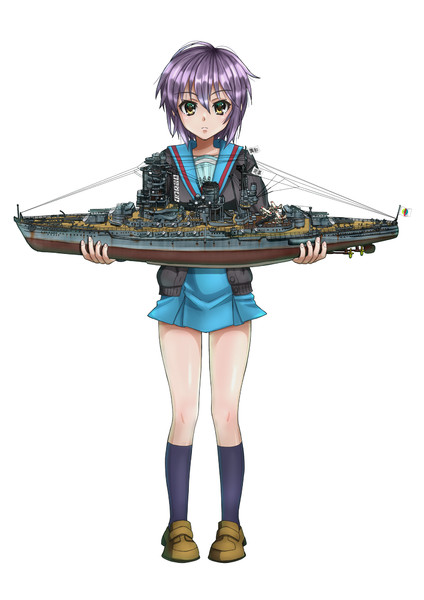 長門有希と戦艦長門 じぐ さんのイラスト ニコニコ静画 イラスト