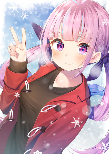 冬色あくあちゃん ナリ さんのイラスト ニコニコ静画 イラスト
