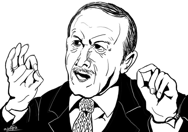 イキるトルコ共和国第十二代大統領 レジェップ タイイップ エルドアン となりのマッキンタイア さんのイラスト ニコニコ静画 イラスト