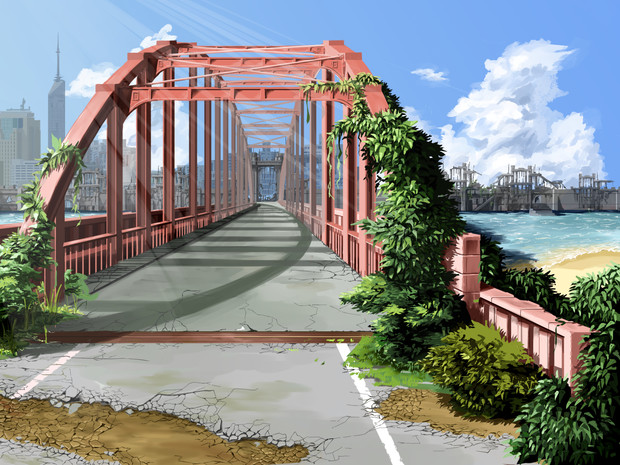 デカい橋 ふわとろおふとんハチミツ煮込み さんのイラスト ニコニコ静画 イラスト