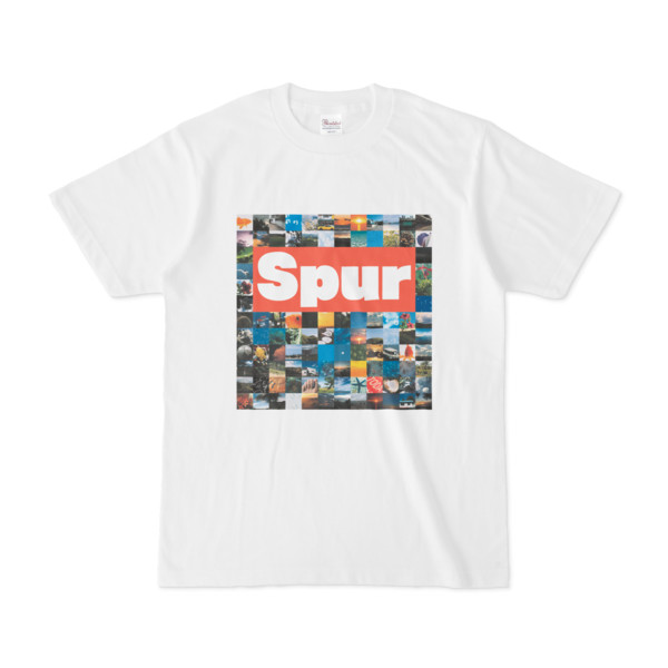 シンプルデザインTシャツ Spur_BOX104(TOMATO)