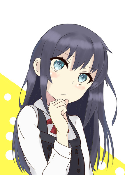 考える朝潮 テリー311orペリー大佐 さんのイラスト ニコニコ静画 イラスト