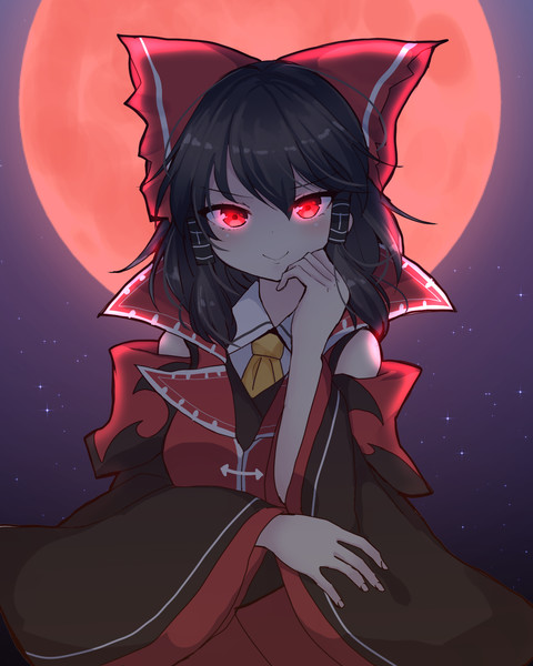 紅魔城伝説霊夢 扇城ひな さんのイラスト ニコニコ静画 イラスト