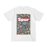 シンプルデザインTシャツ Spur/176_A(MAROON)