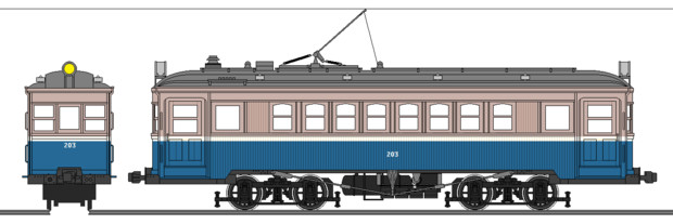 日ノ丸自動車法勝寺電車デハ3号電車 56kuma さんのイラスト ニコニコ静画 イラスト