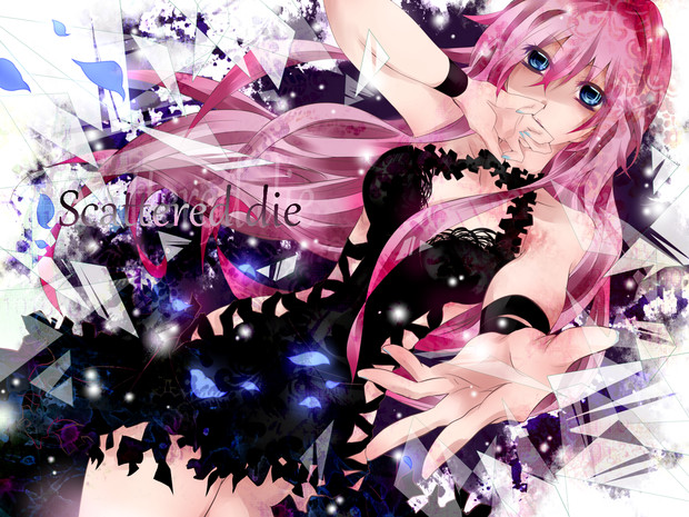 巡音ルカ Scattered Die 蝶夜 さんのイラスト ニコニコ静画 イラスト