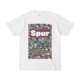 シンプルデザインTシャツ Spur/176_A(PURPLE)