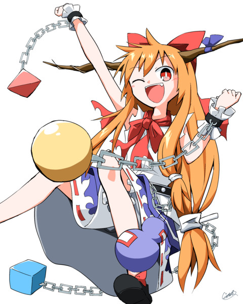 伊吹萃香 じぇねらる さんのイラスト ニコニコ静画 イラスト