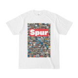 シンプルデザインTシャツ Spur/176_A(CRIMSON)