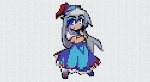 Minecraft 1 14 4 キャラのみ No 044 けいね 東方人形劇 十六夜 霊魔 さんのイラスト ニコニコ静画 イラスト