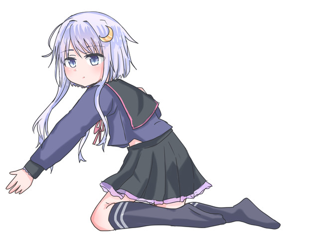 謎姿勢弥生 ふわふわ響 さんのイラスト ニコニコ静画 イラスト