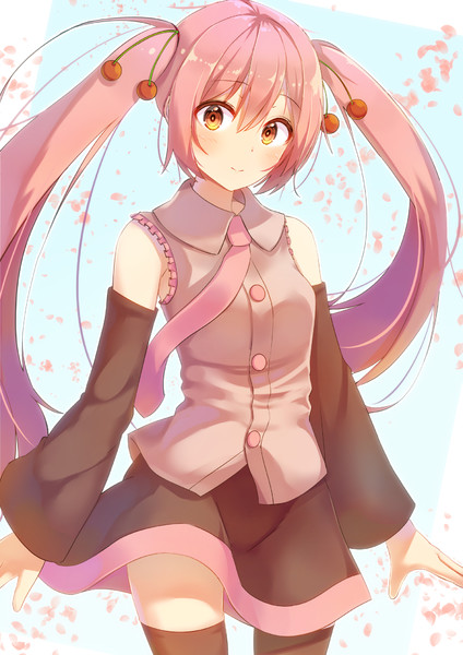 桜ミクさん２０２０ 見習い社長 さんのイラスト ニコニコ静画 イラスト