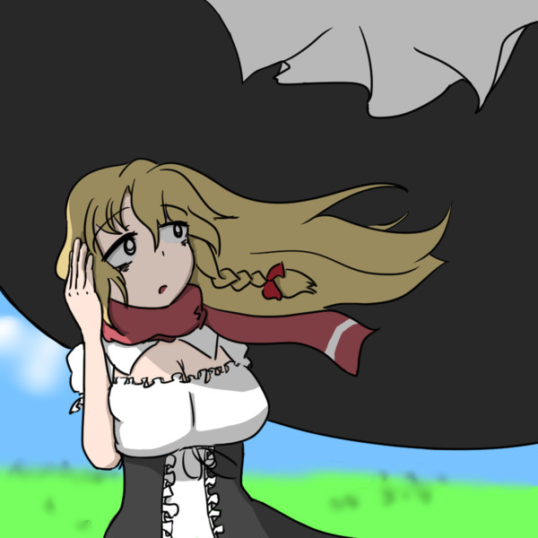突風に帽子を飛ばされるmz姉貴 イケメン さんのイラスト ニコニコ静画 イラスト