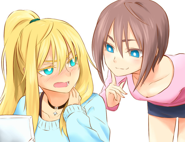 姉 それ彼氏にもらったのー イチラン さんのイラスト ニコニコ静画 イラスト