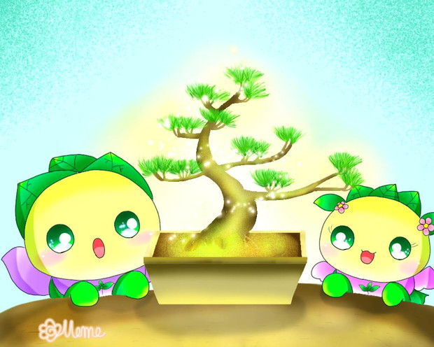 松の木は 立派だ Hanamomo さんのイラスト ニコニコ静画 イラスト
