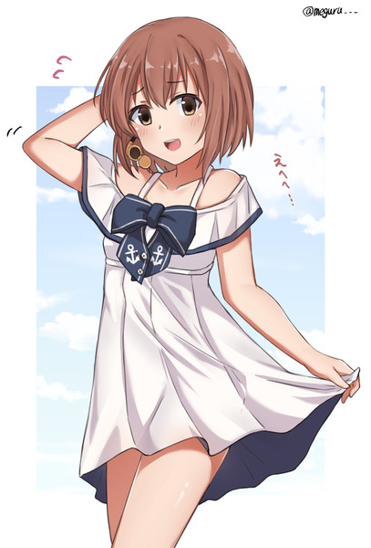 私服雪風 めぐる さんのイラスト ニコニコ静画 イラスト