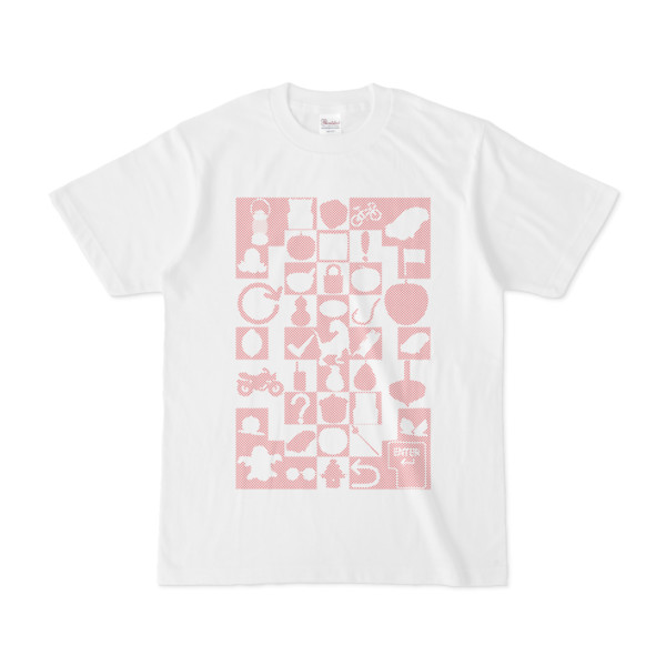 シンプルデザインTシャツ Spur/icon41(CRIMSON)