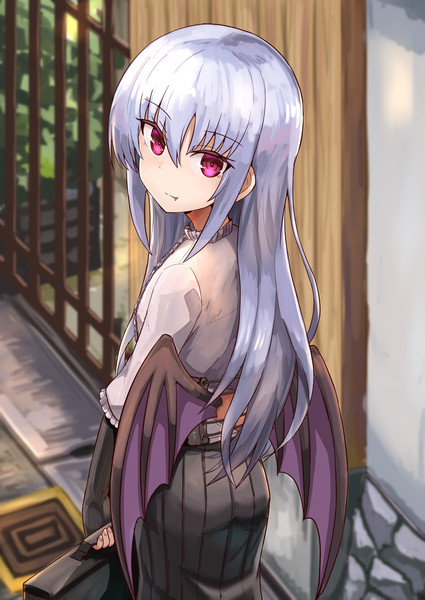 幼なじみの吸血鬼と通学路 おきつぐ さんのイラスト ニコニコ静画 イラスト