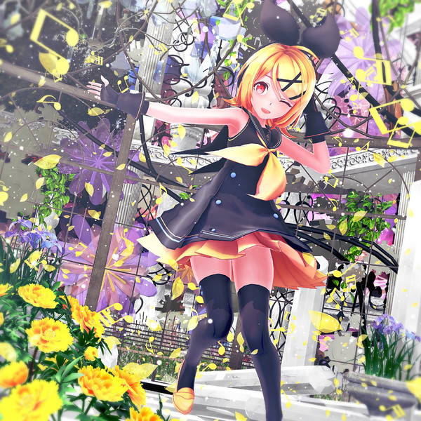 鏡音リンさん くろたま さんのイラスト ニコニコ静画 イラスト