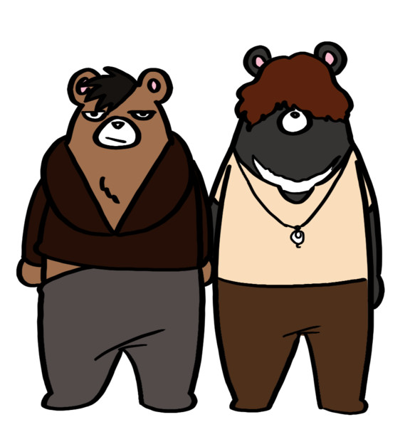 最強の熊たち ニコニコ静画 イラスト