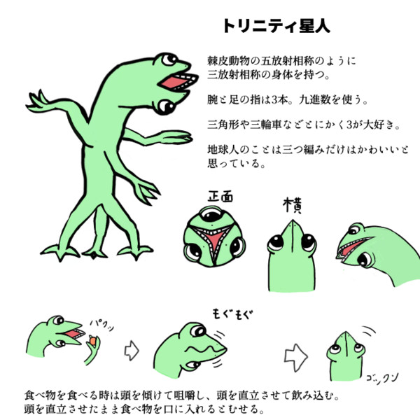 トリニティ星人 紅殻駱駝 さんのイラスト ニコニコ静画 イラスト
