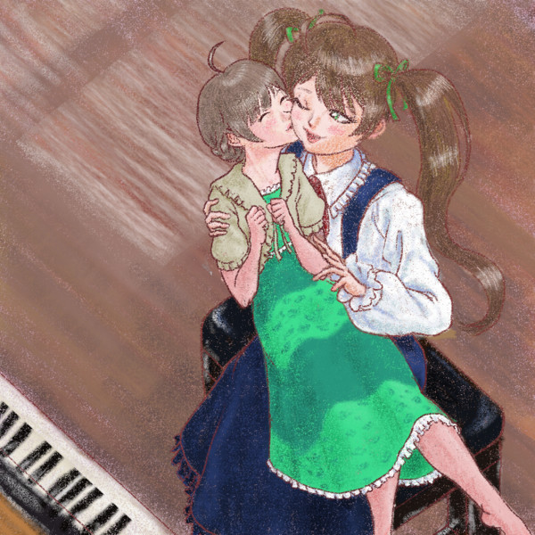 箱崎歌織ちゃんと桜守星梨花さん Uyuyu さんのイラスト ニコニコ静画 イラスト