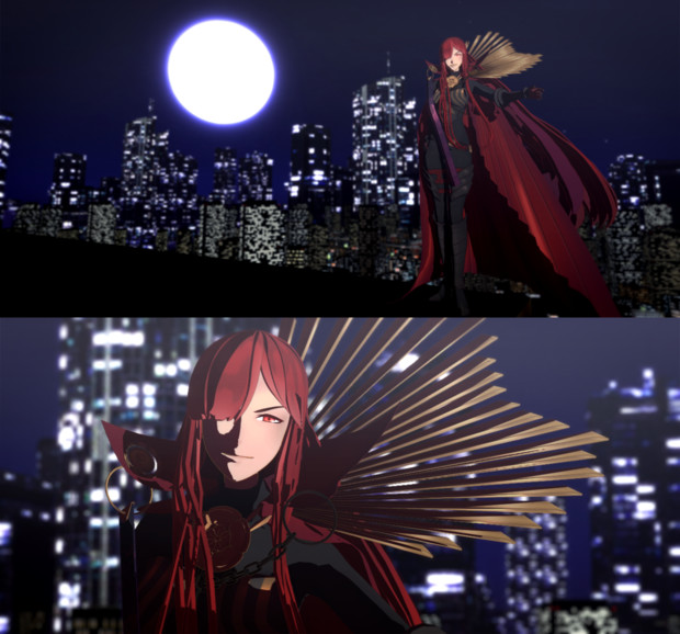 モデル配布 まこんぶ式 魔王信長 Fate Mmd まこんぶ さんのイラスト ニコニコ静画 イラスト