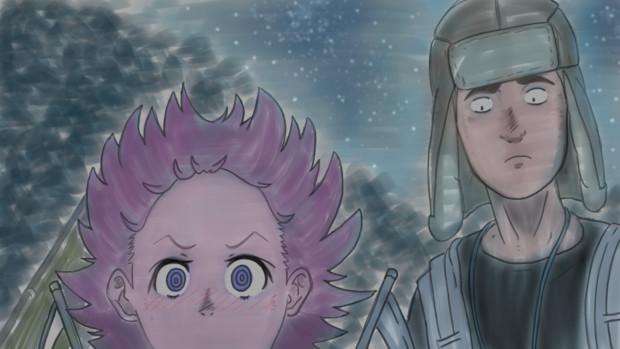 ドロヘドロ9話の恵比寿と藤田 カラガラ さんのイラスト ニコニコ静画 イラスト