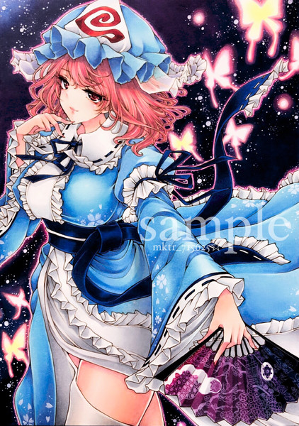 東方project 西行寺幽々子 Mktr さんのイラスト ニコニコ静画 イラスト