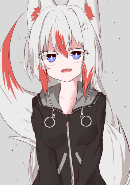 うちのこパーカー 狐火 みふも さんのイラスト ニコニコ静画 イラスト
