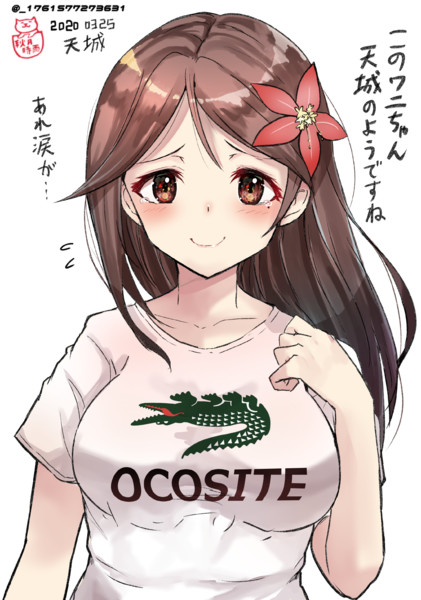 天城におもしろtシャツ着せてみた 秋月時雨 さんのイラスト ニコニコ静画 イラスト
