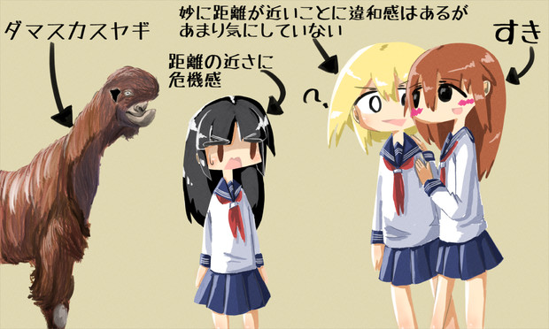 ヤギ ダマスカス