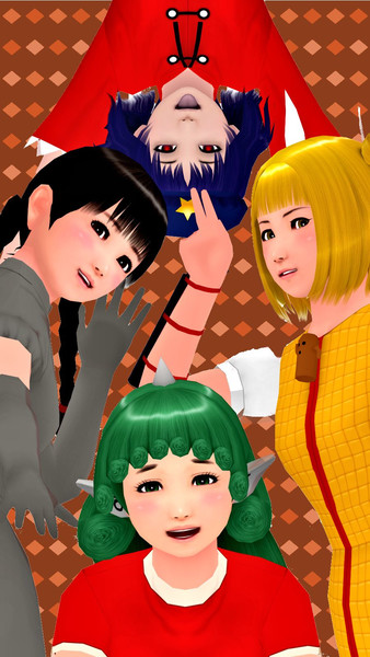 そばかす式 硬派四人娘 そばかす式 やんも２２４ さんのイラスト ニコニコ静画 イラスト