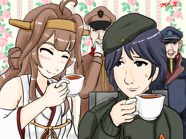 広がれ紅茶の輪 紙装甲mk さんのイラスト ニコニコ静画 イラスト