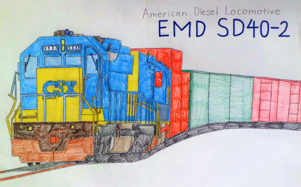 EMD SD40-2形ディーゼル機関車