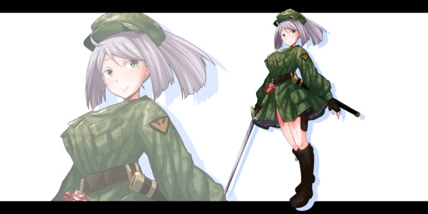 ビビッドアーミーイラコン 陸軍 剣 辰輝 さんのイラスト ニコニコ静画 イラスト
