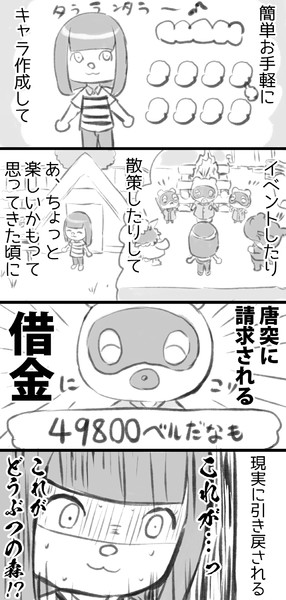 どうぶつの森はじめてプレイしました えんぎよし 冬コミ新刊委託中 さんのイラスト ニコニコ静画 イラスト